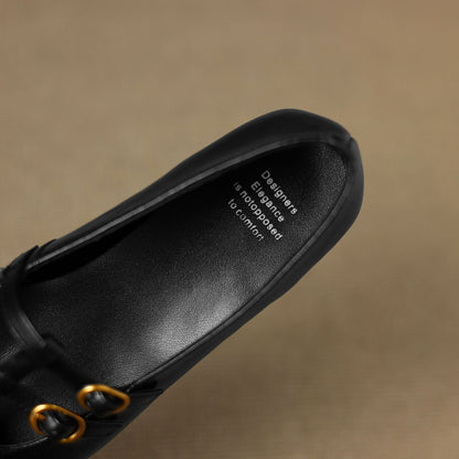 Lorraine | Brogued Double-Strap Mary Jane Flat