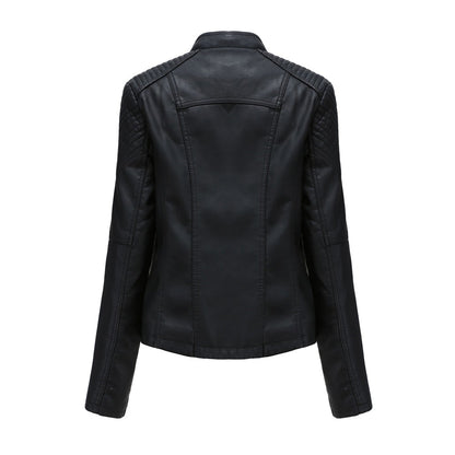 Jasmine | Women’s Trendy Zipper Front Jacket