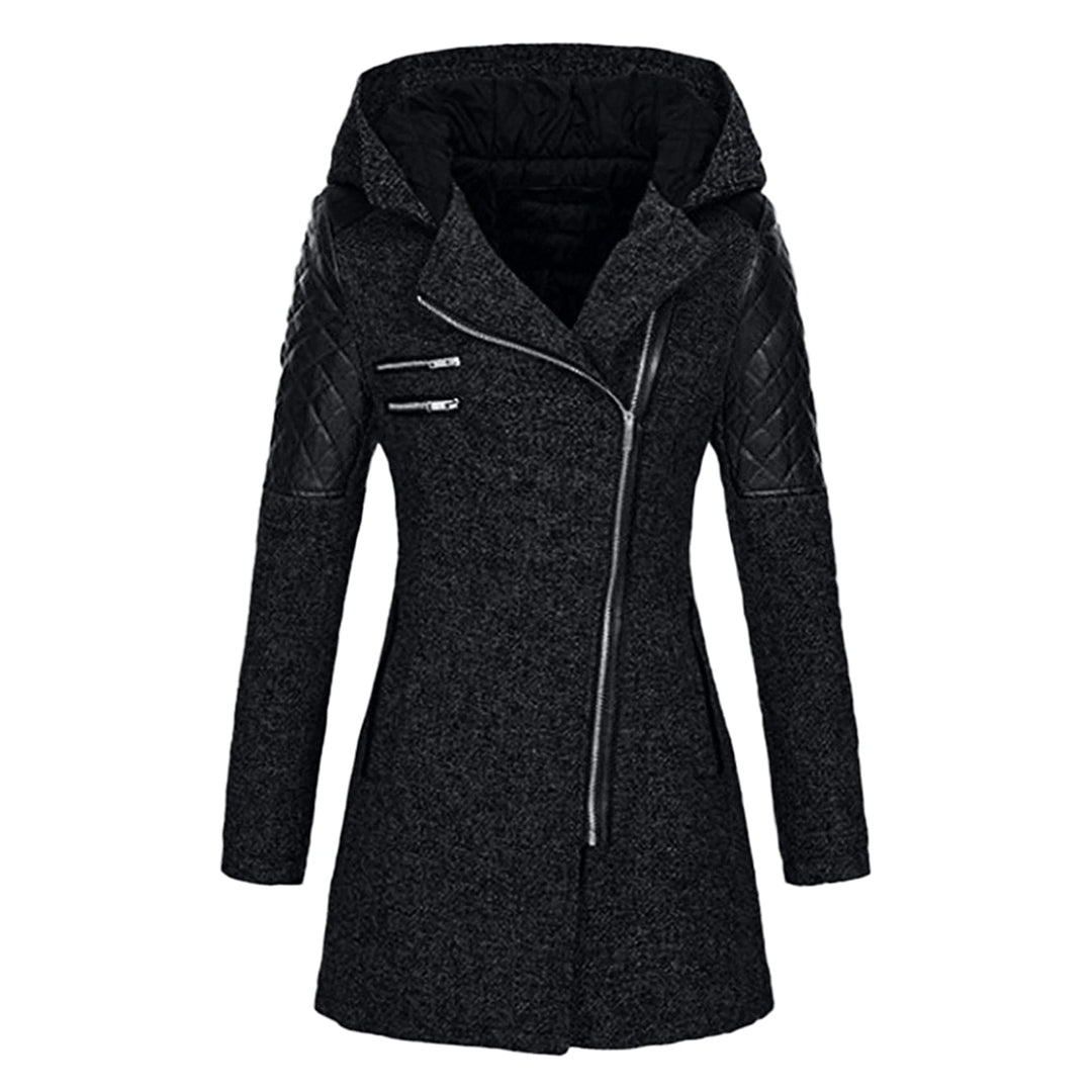Women's Long Winter Coat with Hood