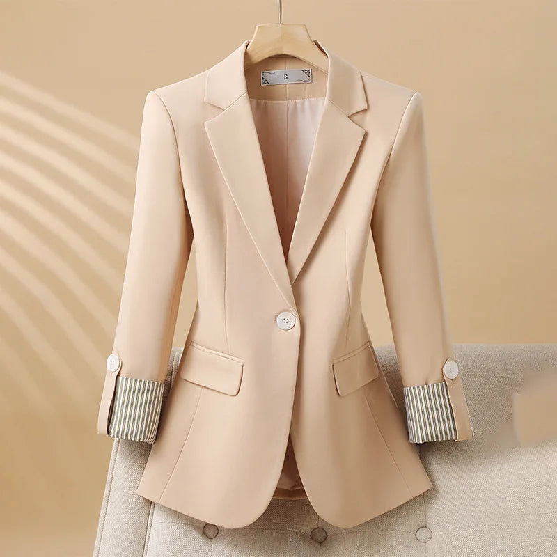 Careva One-Button Blazer