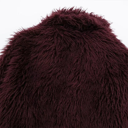 LUNA Soft Fur Effect Down Jacket