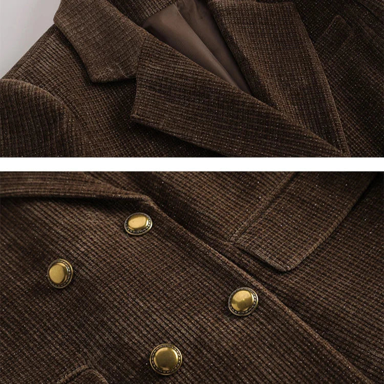 Aristi Corduroy Two-Piece Suit