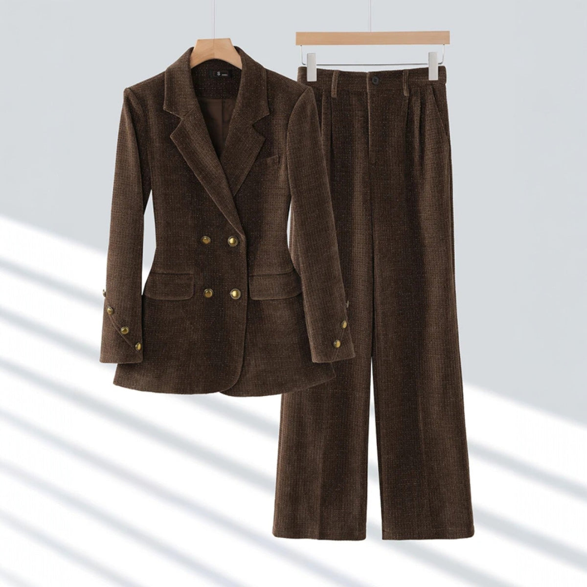 Aristi Corduroy Two-Piece Suit