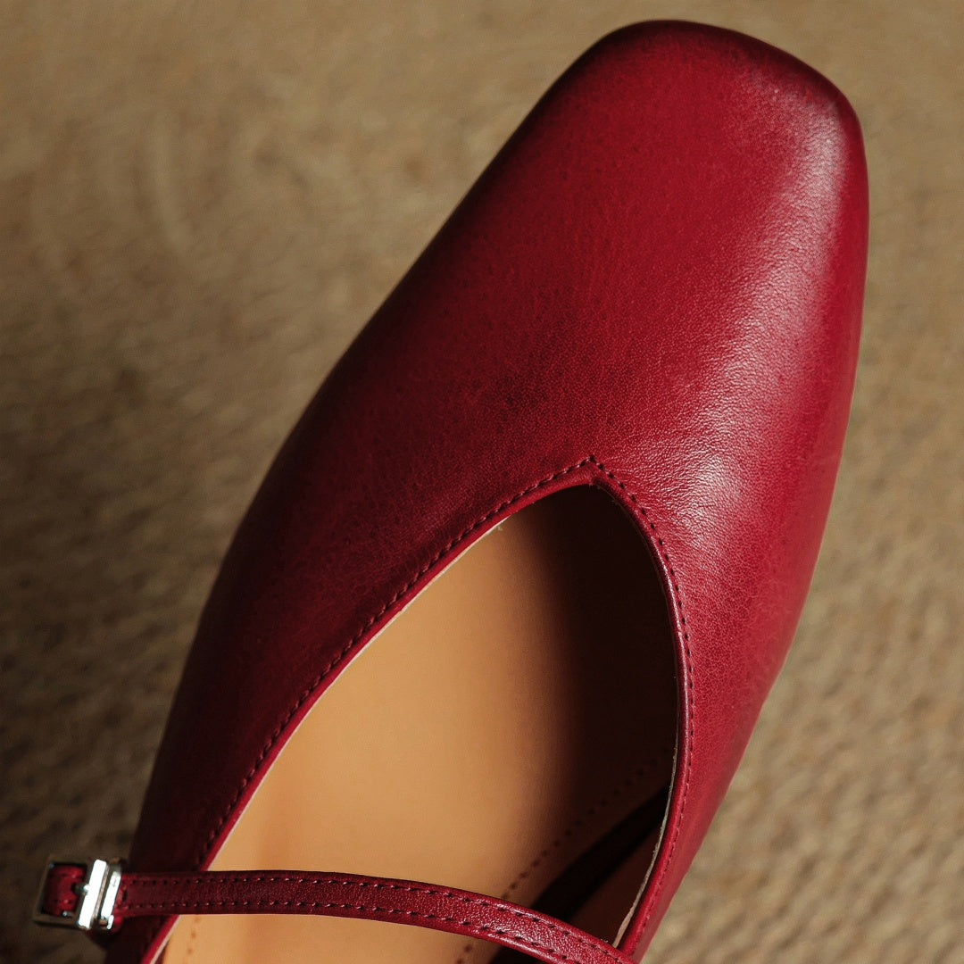 Miral Genuine Leather Mules