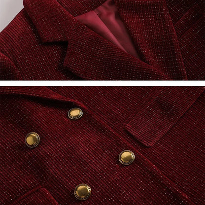 Aristi Corduroy Two-Piece Suit