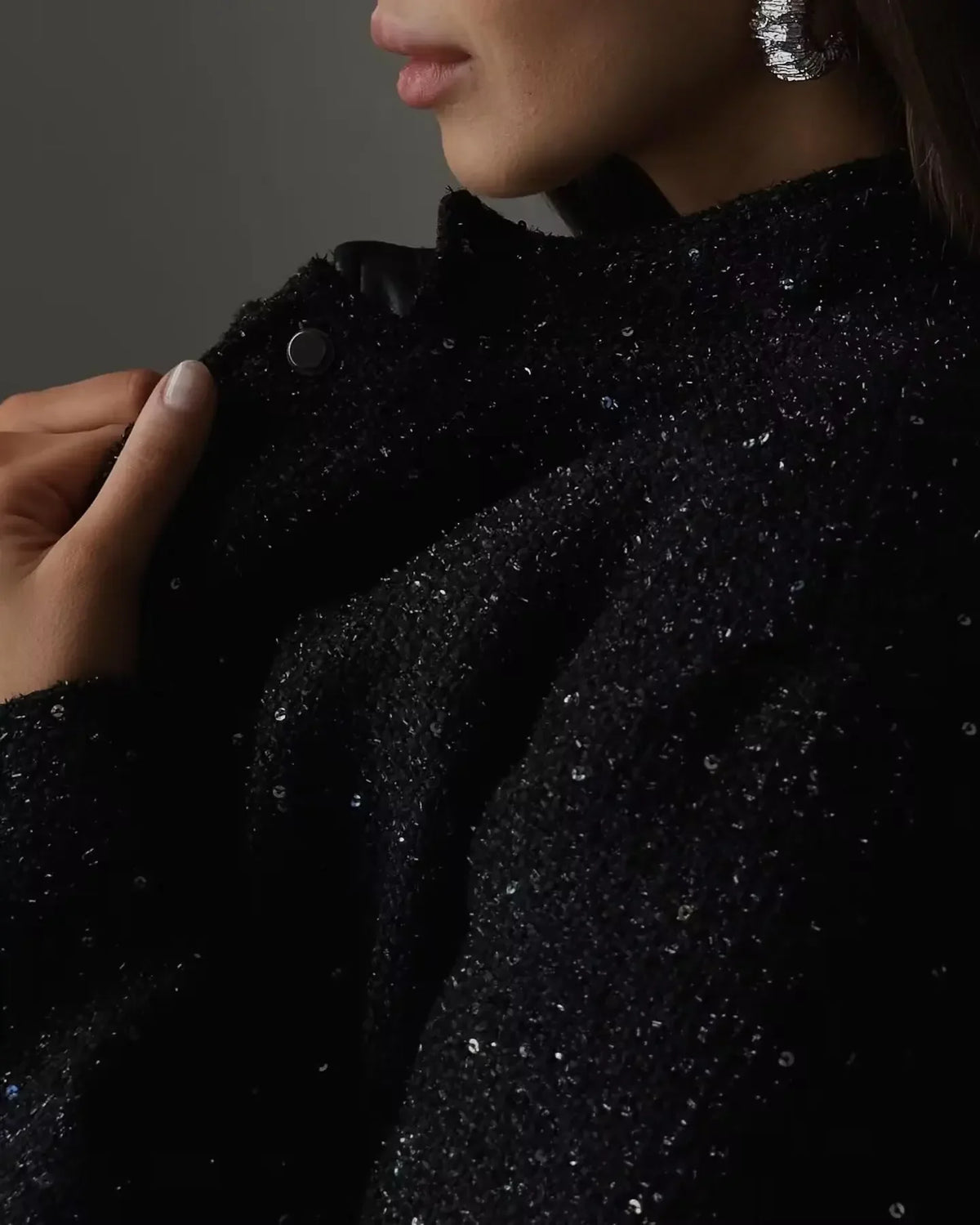 LUMINA Sequin Jacket