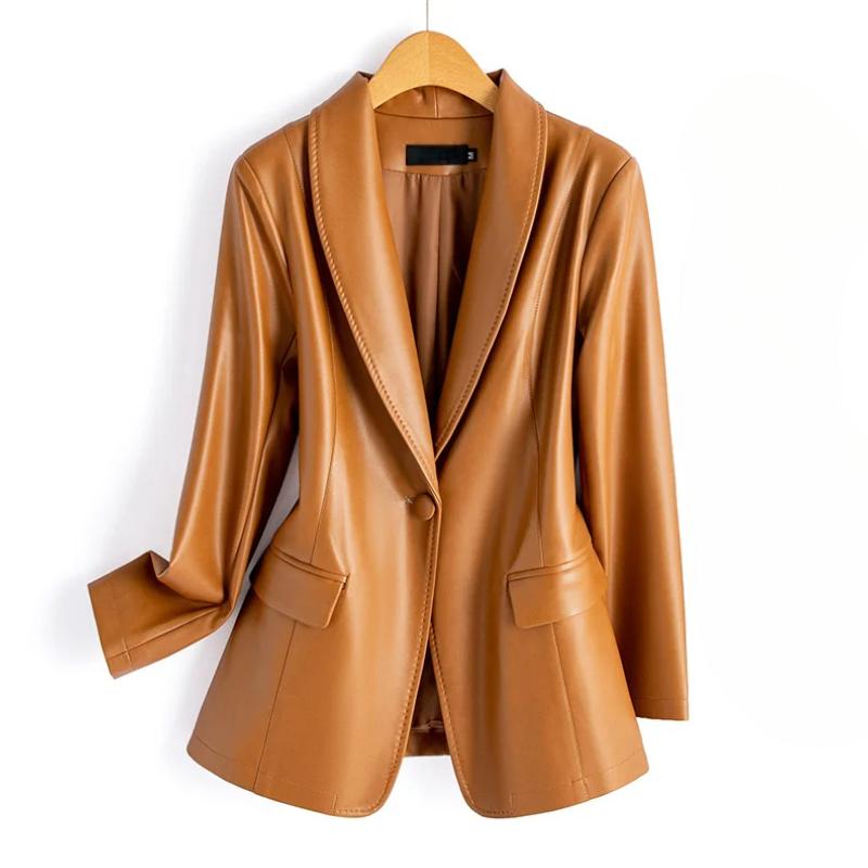 Dalena Leather Blazer
