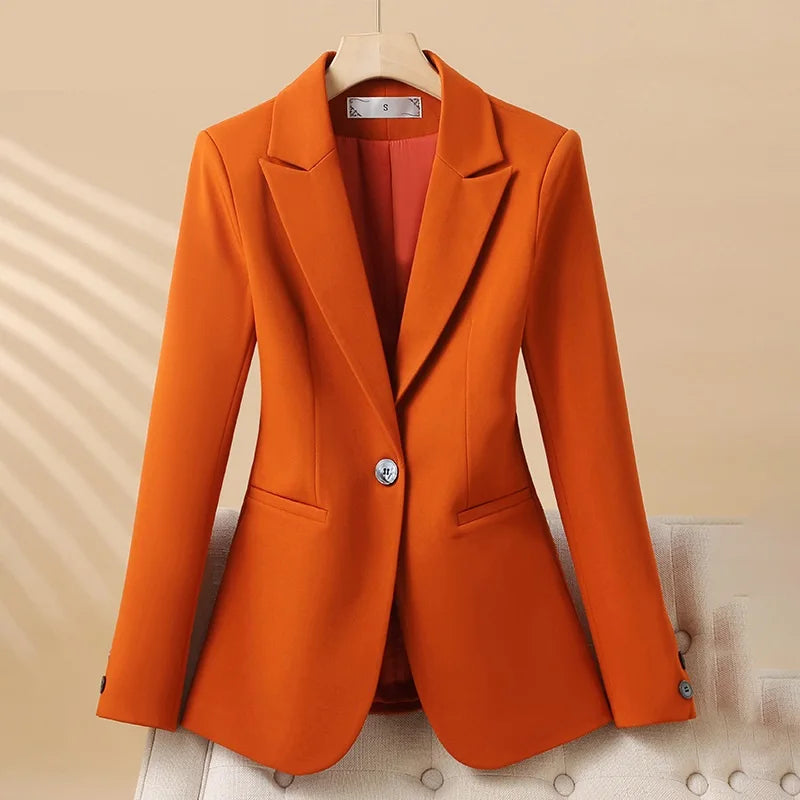 Bonelle One-Button Blazer