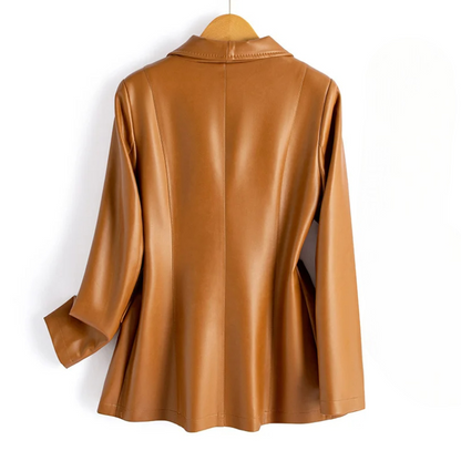 Dalena Leather Blazer