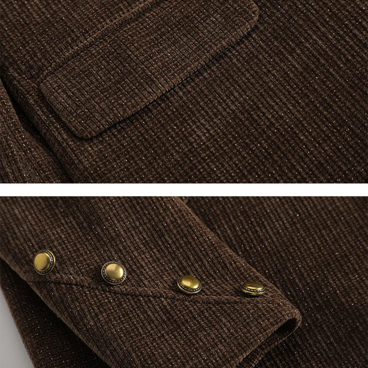Aristi Corduroy Two-Piece Suit