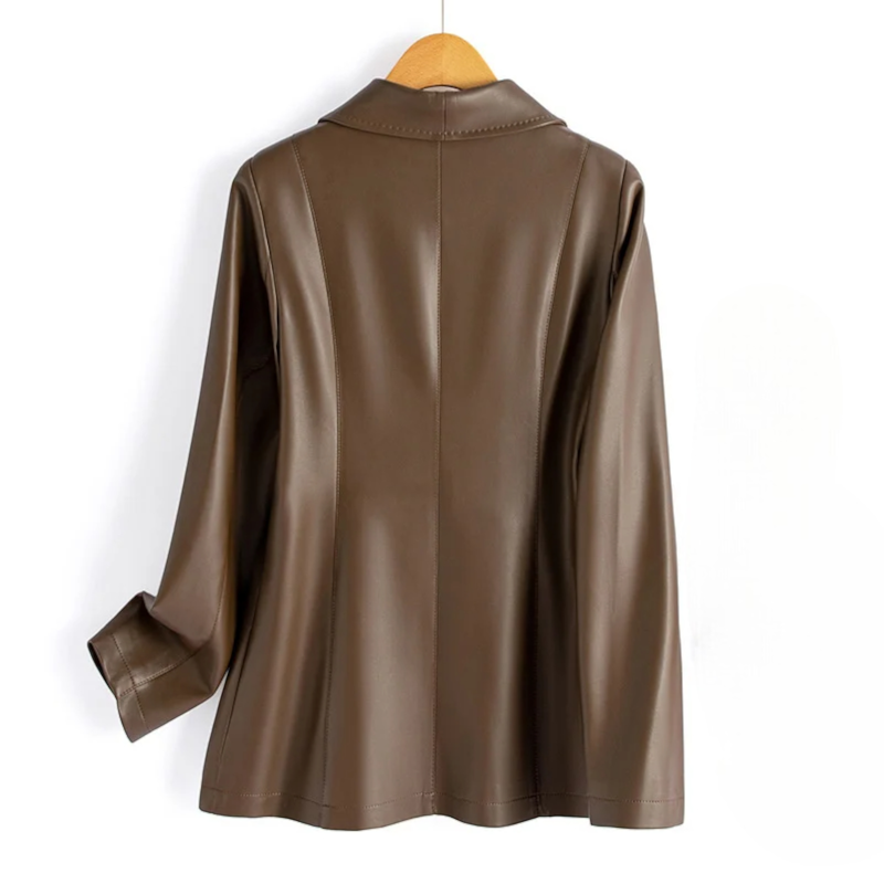 Dalena Leather Blazer