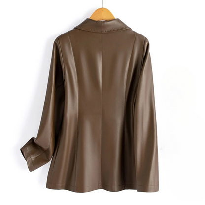 Dalena Leather Blazer