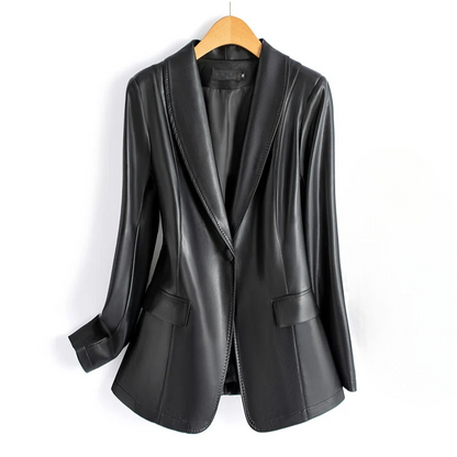 Dalena Leather Blazer