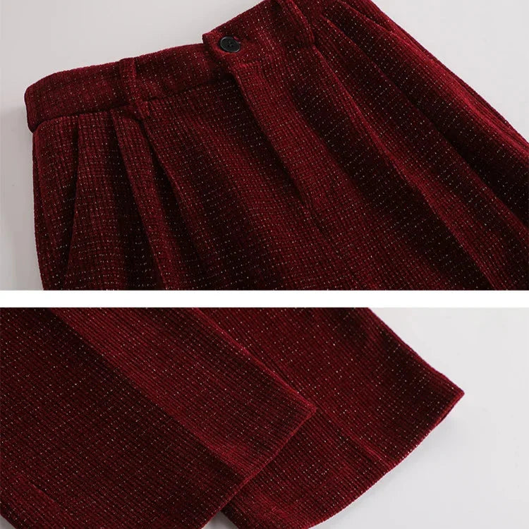 Aristi Corduroy Two-Piece Suit
