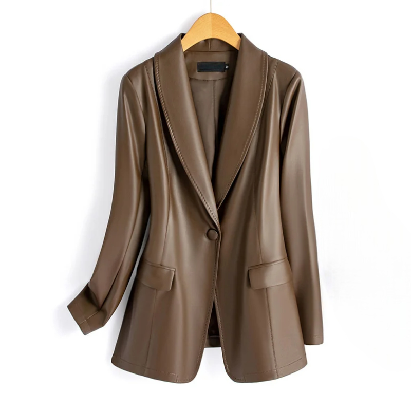 Dalena Leather Blazer