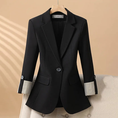 Careva One-Button Blazer