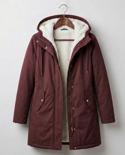 Marjorie™ | Cozy Hooded Weatherproof Coat