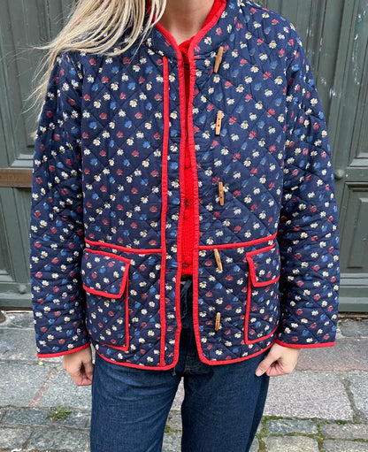 AMY'S Floran Print Patchwork Jacket