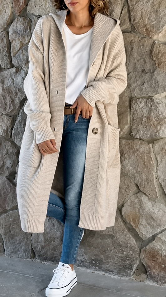 Catherine | Long Knit Cardigan