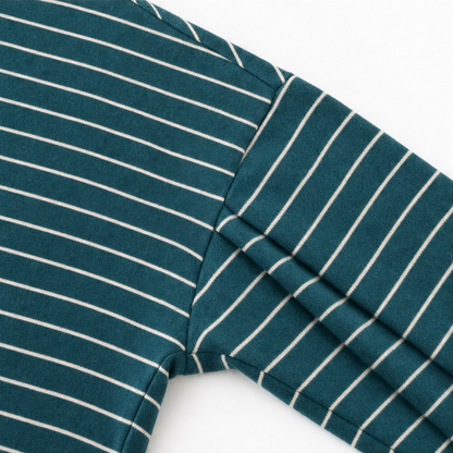 Melissa – Striped Pullover And Wide-Leg Pants Set