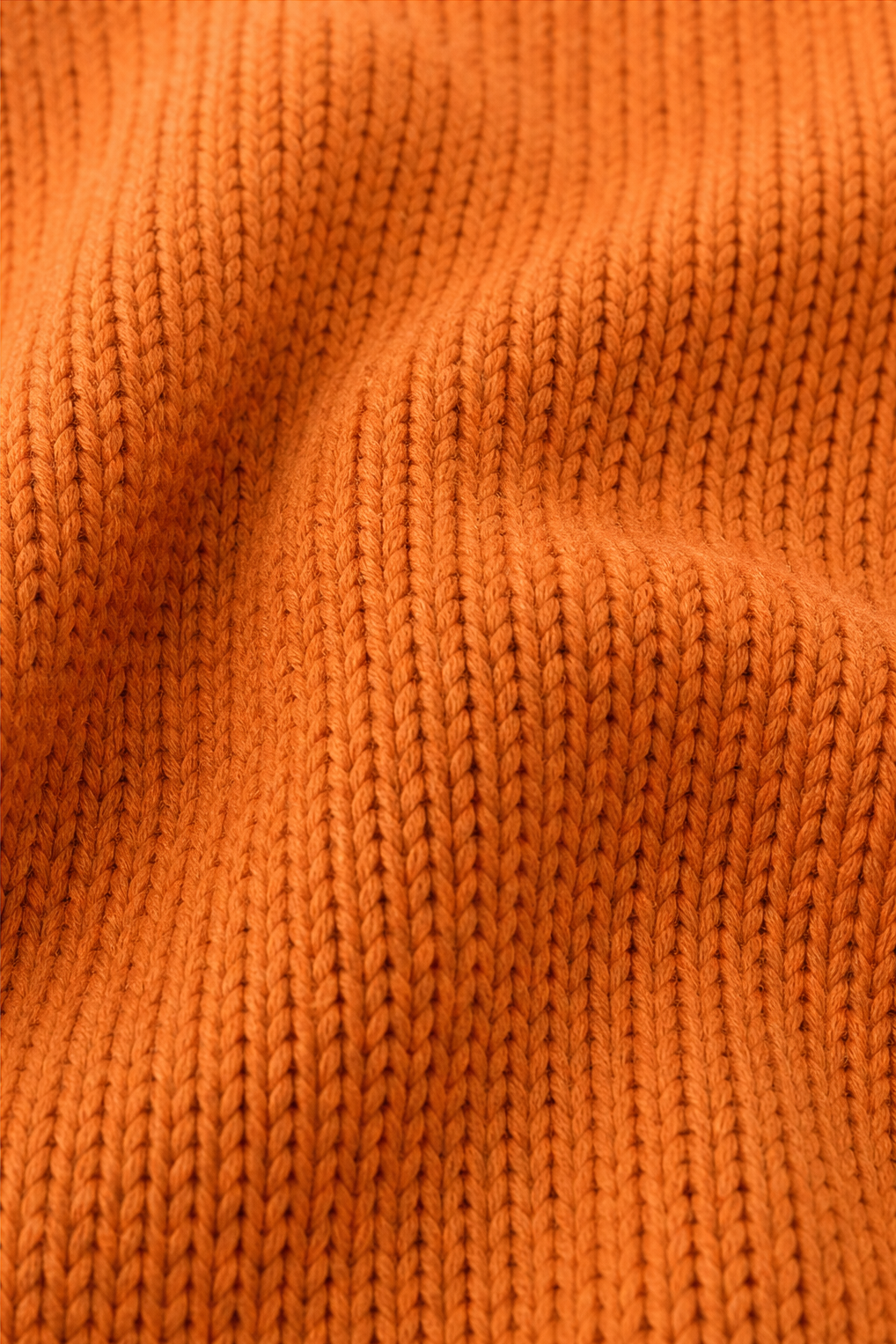 Ashley – Drawstring Hood Ribbed Knit Hoodie Pullover