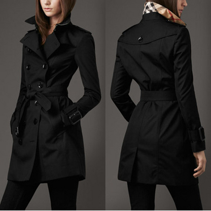 Clara | Classic And Double-Breasted Trench Coat