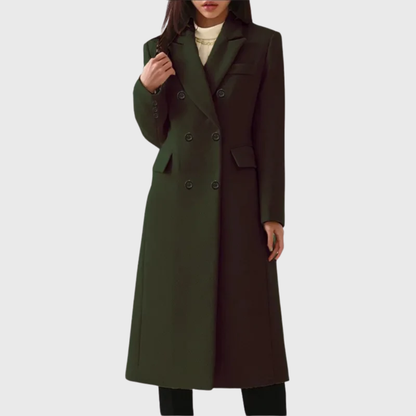 Camille | Timeless Tailored Wool-Blend Coat