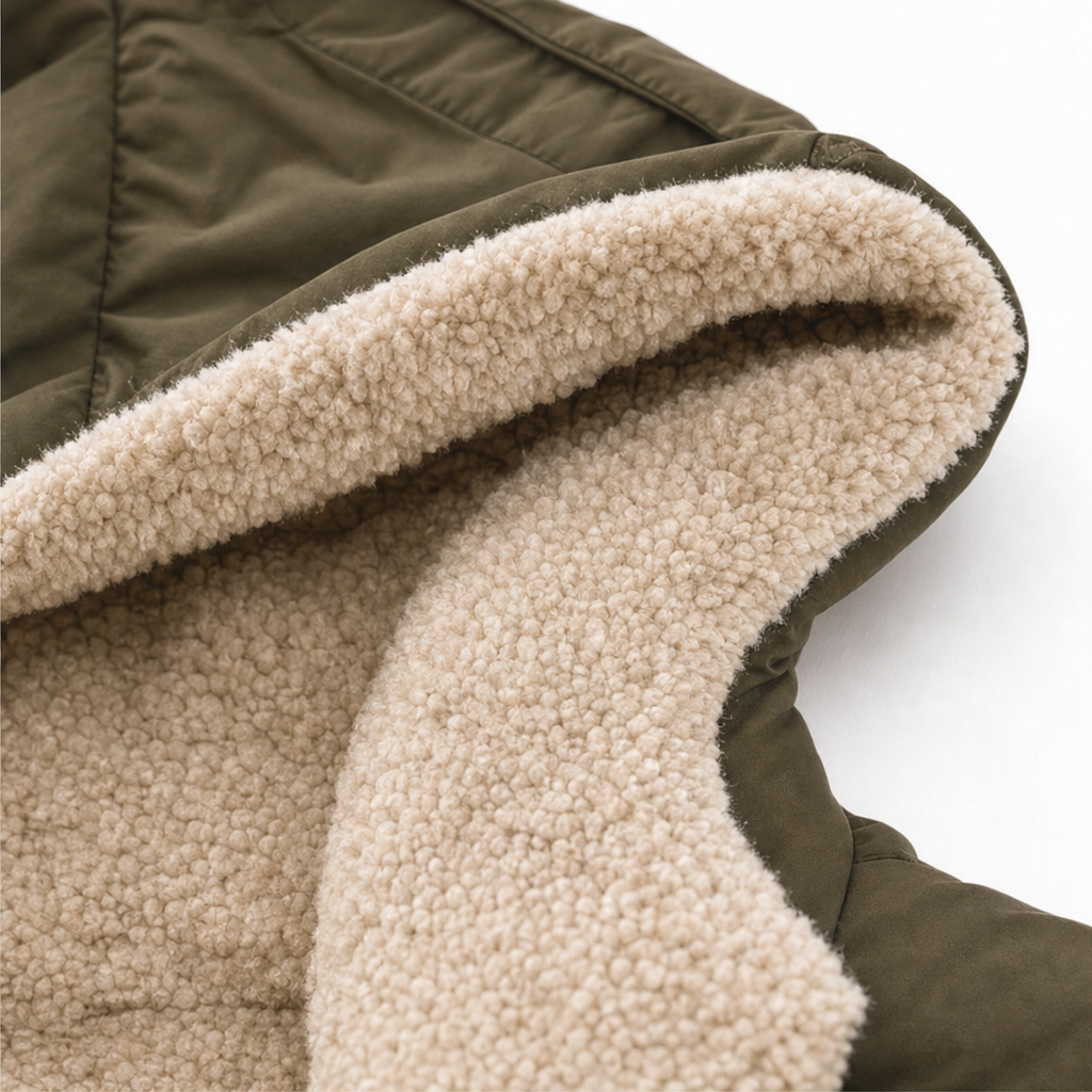 Riley – Reversible Hooded Long Winter Coat