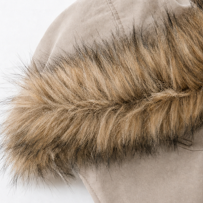 Melora – Fur-Hooded Lined Women’s Parka