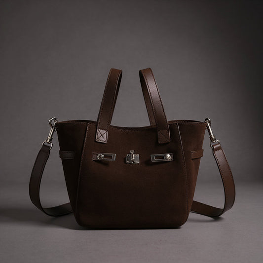 Melania Mini Suede Tote