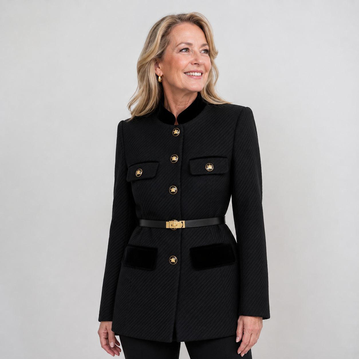 Georgina | Tailored Contrast Jacket