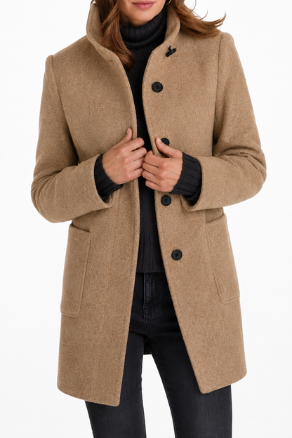 Janet | Classic Wool Blend Coat