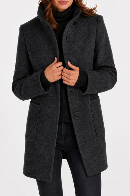 Janet | Classic Wool Blend Coat
