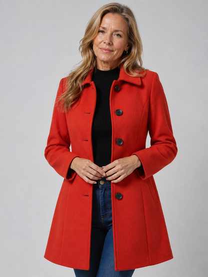 Lenora | Classic Fit & Flare Coat