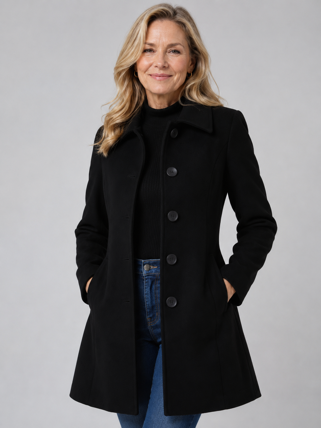 Lenora | Classic Fit & Flare Coat