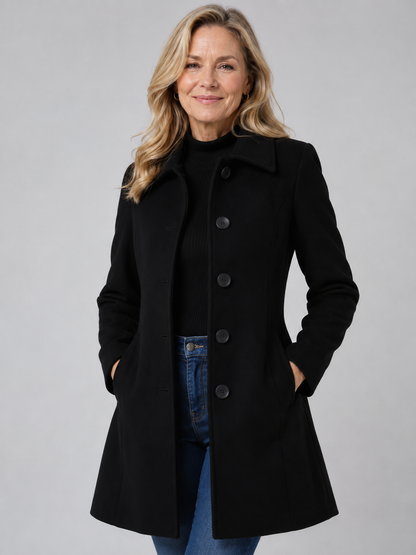 Lenora | Classic Fit & Flare Coat