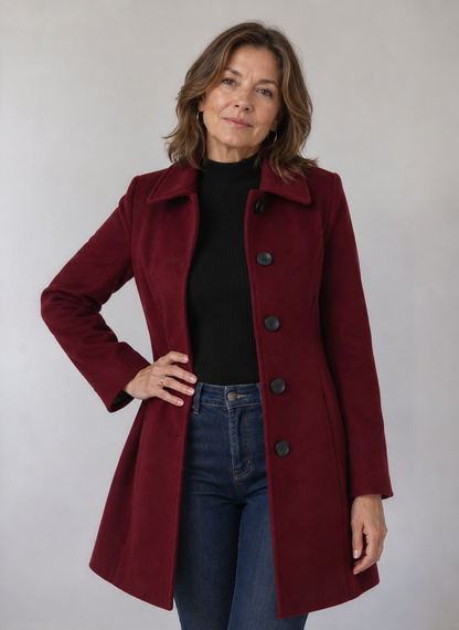 Lenora | Classic Fit & Flare Coat