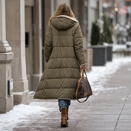Riley – Reversible Hooded Long Winter Coat
