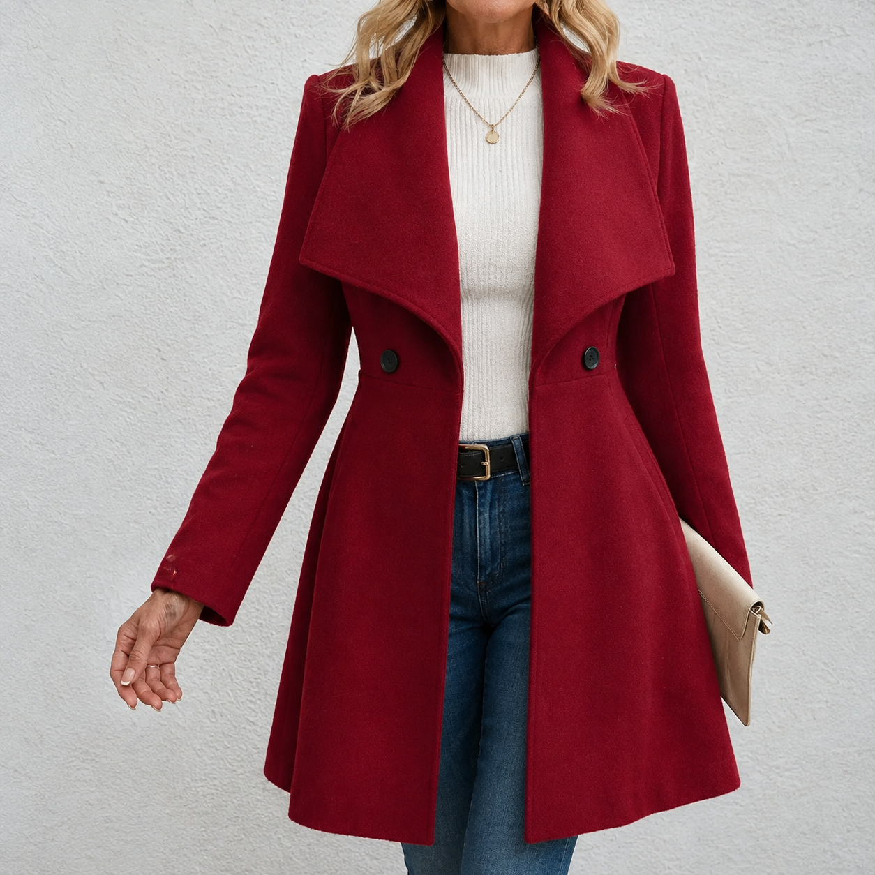 Louisa | Elegant Long Coat