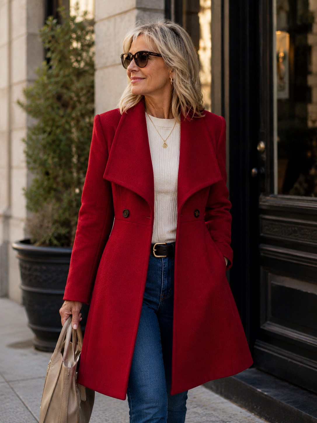 Louisa | Elegant Long Coat
