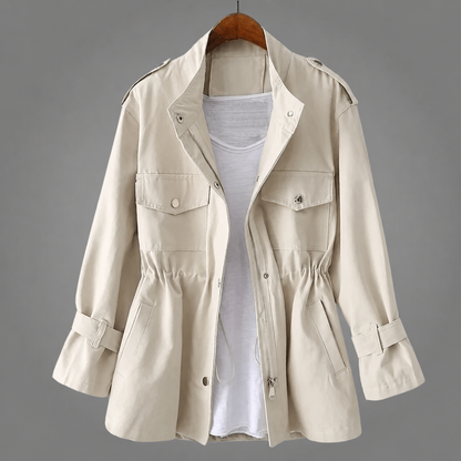 Meredith | Tailored Wool Blend Coat