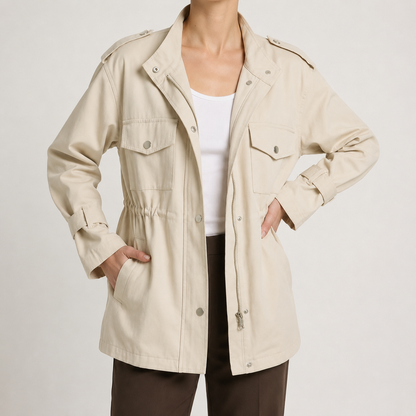 Meredith | Tailored Wool Blend Coat