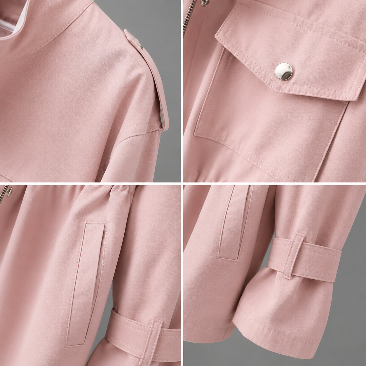 Meredith | Tailored Wool Blend Coat