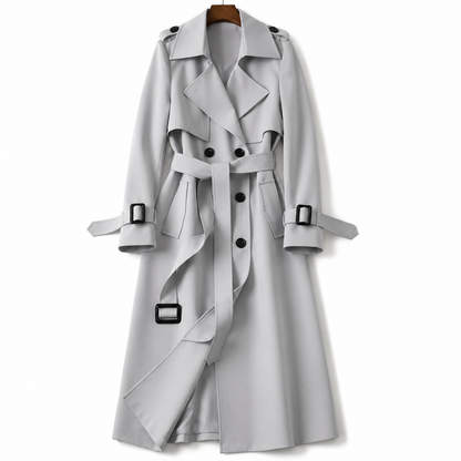 Natalia | Classic Long Trench Coat