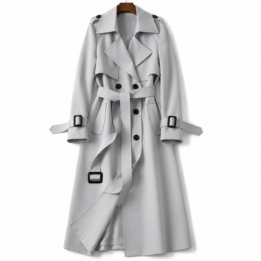 Natalia | Classic Long Trench Coat