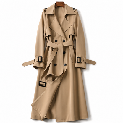 Natalia | Classic Long Trench Coat