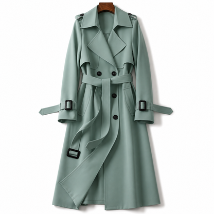 Natalia | Classic Long Trench Coat