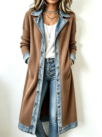 Riley | Casual Long-line Knit Cardigan