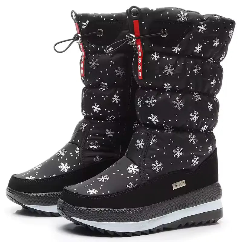 Snow Boots For Women | Waterproof Insulated Winter Pull-On