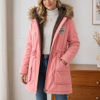 Melora – Fur-Hooded Lined Women’s Parka